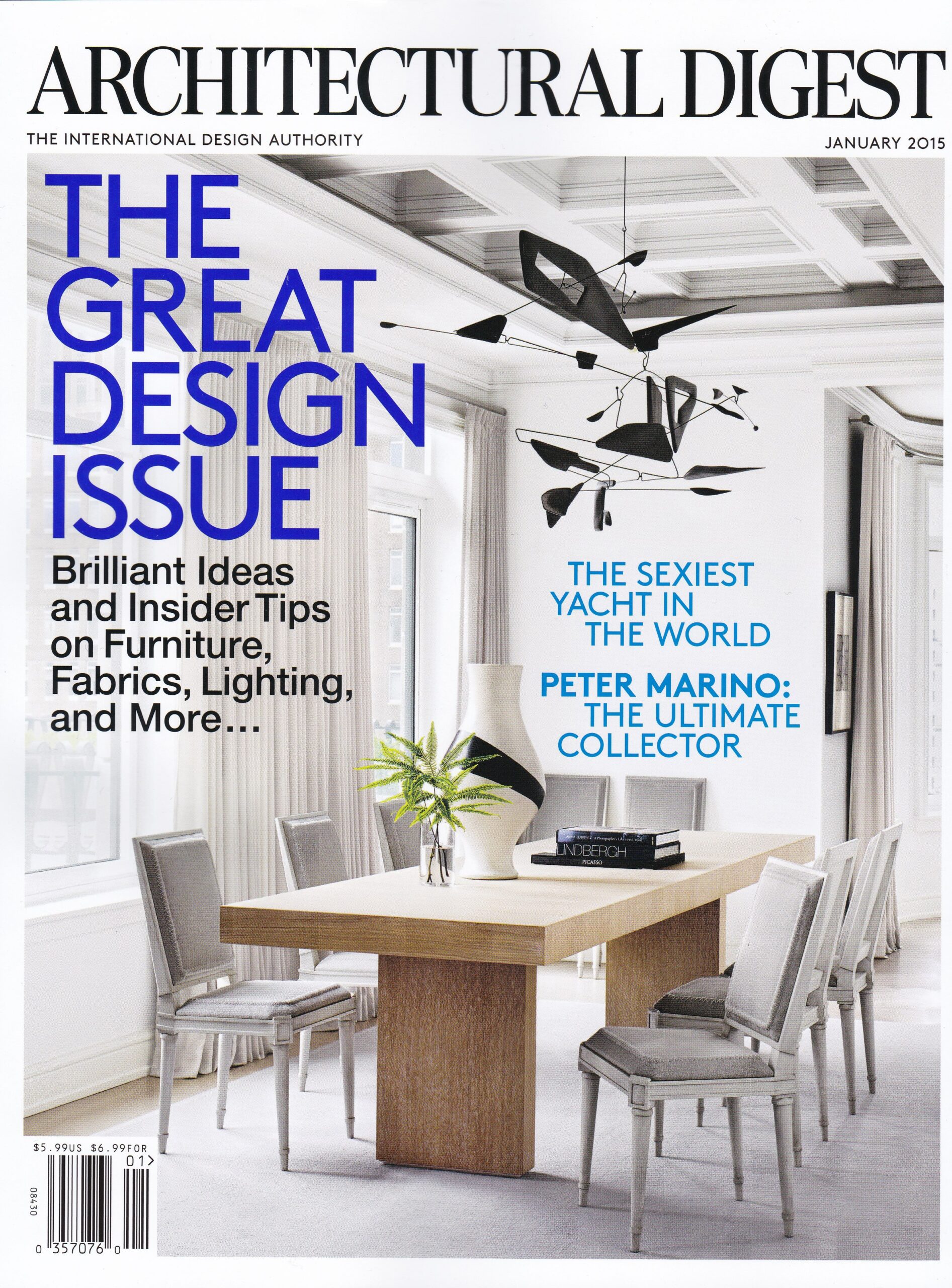 Architectural Digest – janvier 2015